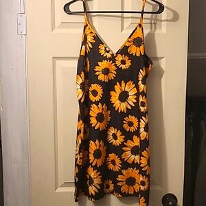 Black Sunflower Dress